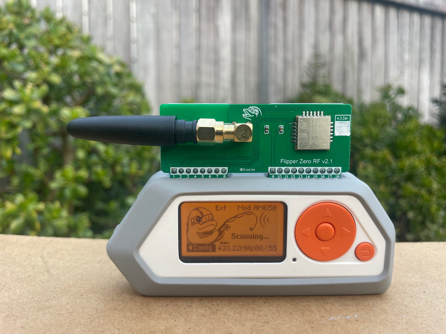 External RF Module СС1101 SubGHZ board for Flipper Zero