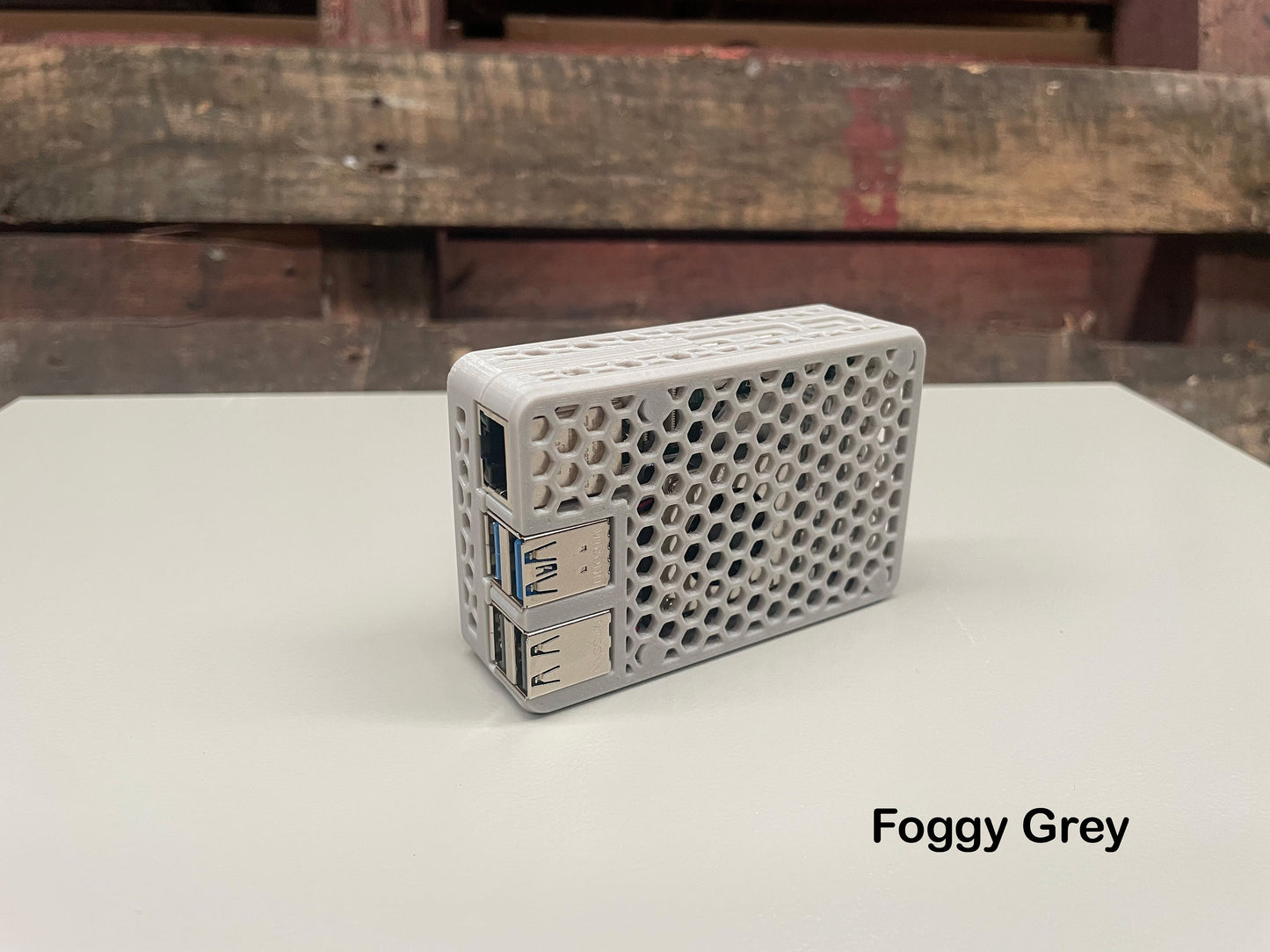 Raspberry Pi 5 HoneyComb Case - Solid, compatible with the original cooling fan / Active cooler