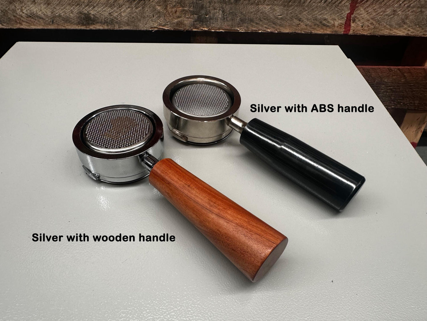 51mm & 49mm Bottomless / naked portafilters for La Pavoni Lever espresso machine New Gen or Old Gen